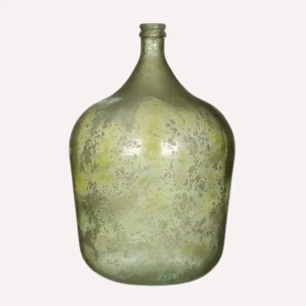 green vintage vase. Forestcore
