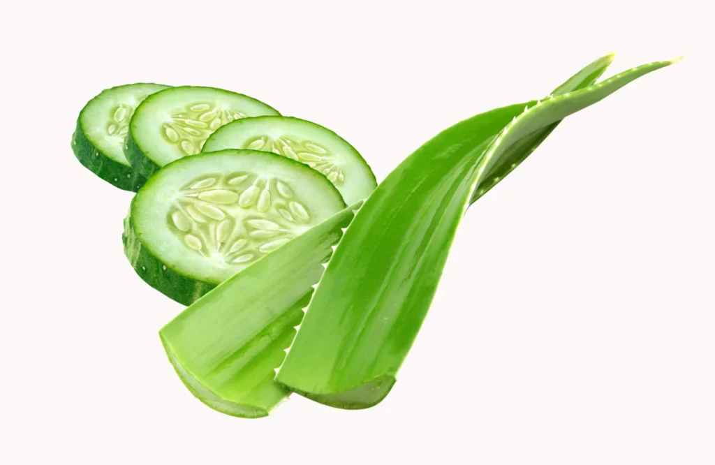 aloe vera and cucumber face mask recipe