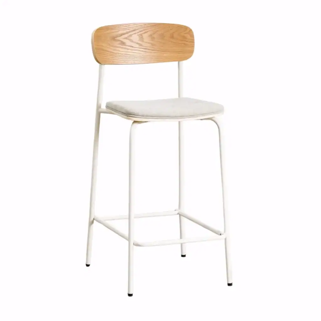 Wilpier High Stool – Gardenia White from SKLUM.