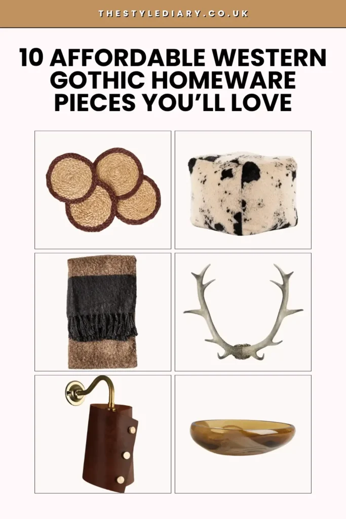 Western Gothic Homeware Pieces