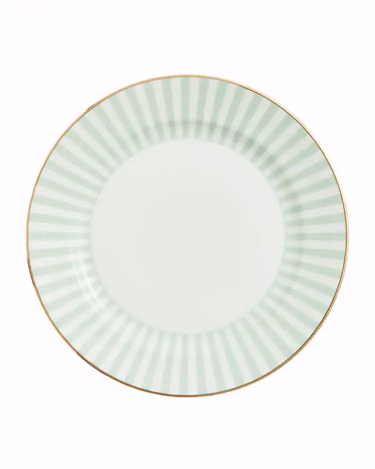 Green stripes plate. H&M's Spring Home Collection