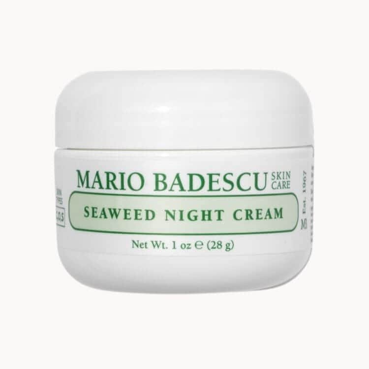 Mario badescu seaweed night cream. sea moss benefits