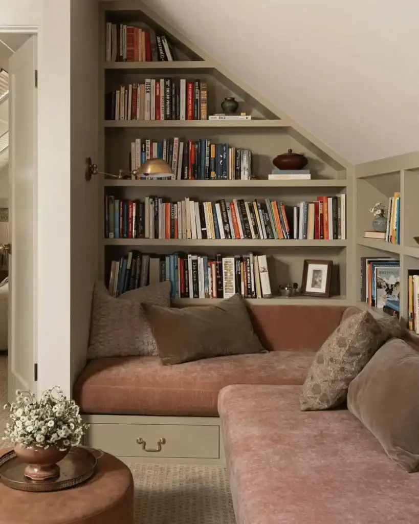 cottagecore reading nook