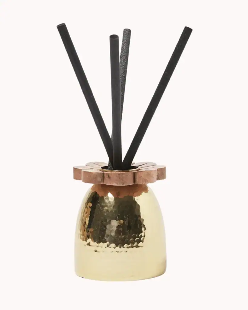Hamilton Gold Metallic Mandarin & Lotus Reed Diffuser