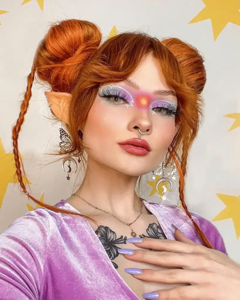 fairy makeup look