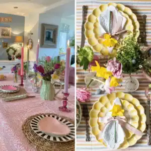 Easter tablescapes