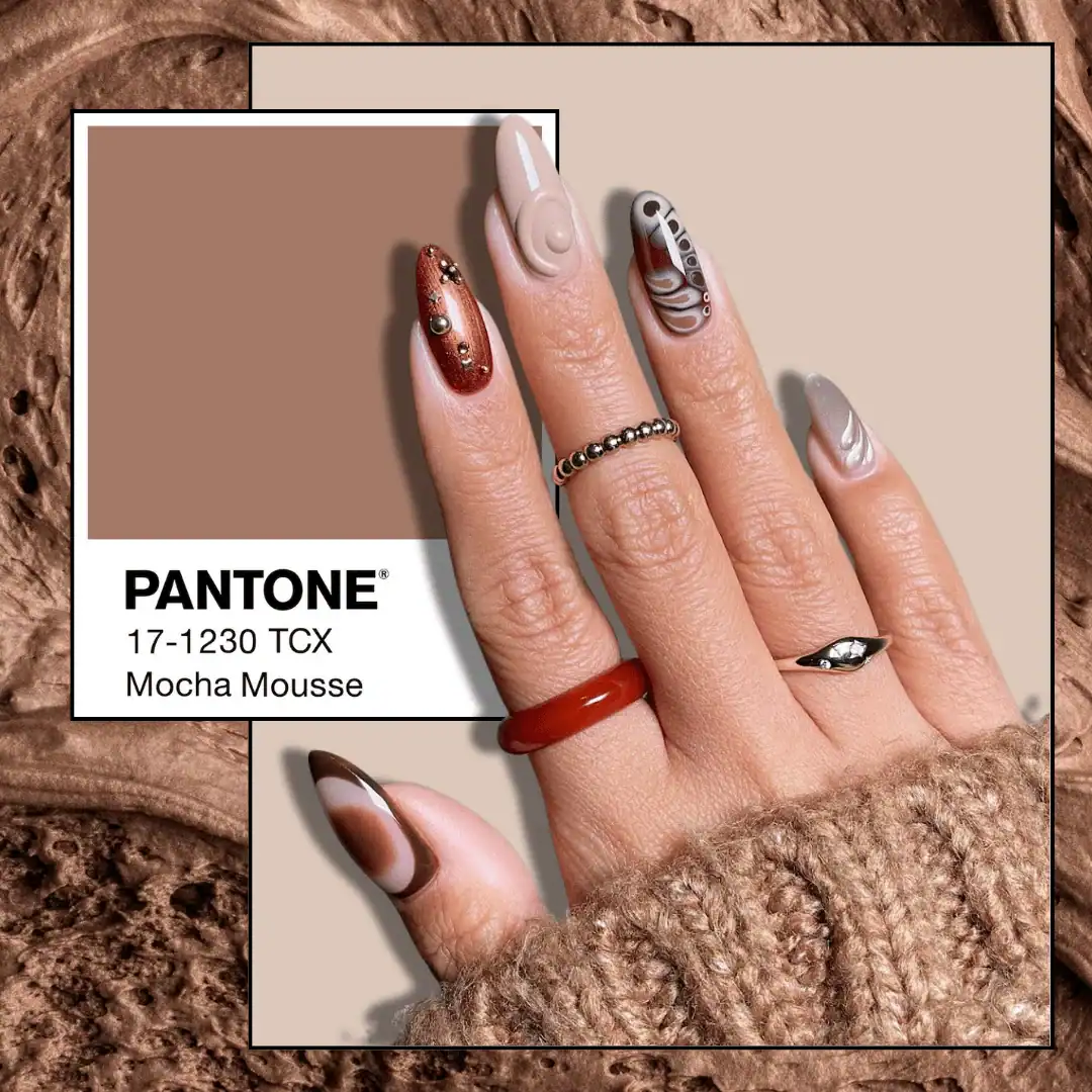 MOCHA MOUSSE NAIL IDEAS