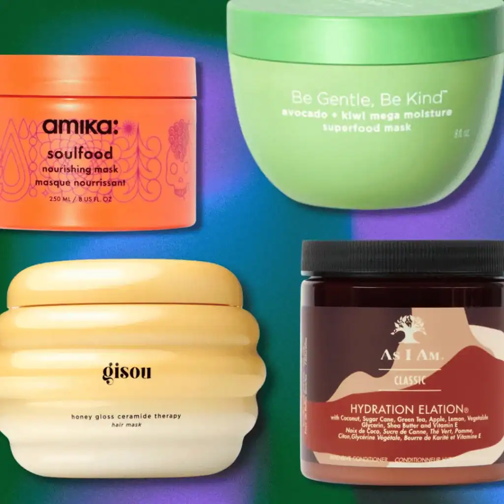 Protein free hair masks for low porosity hair