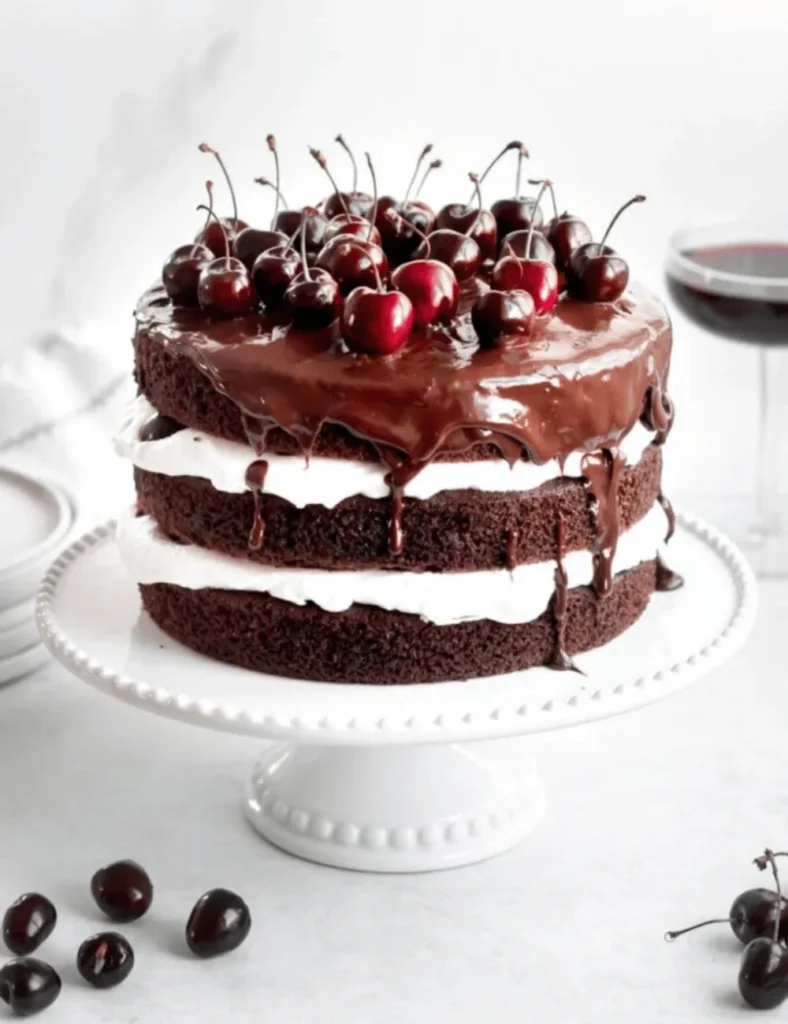 black forest cake
