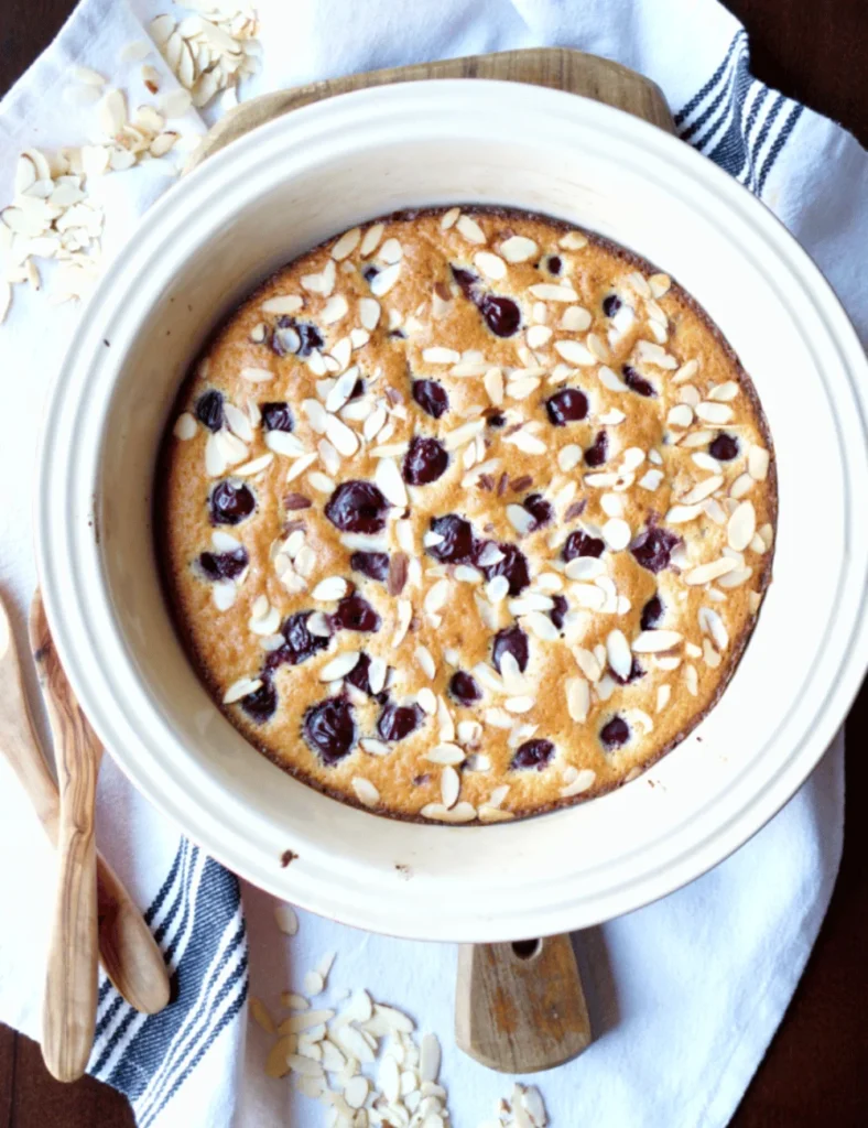 cherry almond clafoutis recipe
