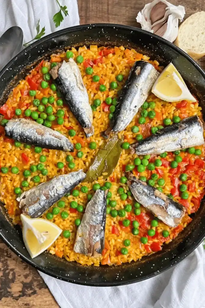 Delicious Rice With Sardines