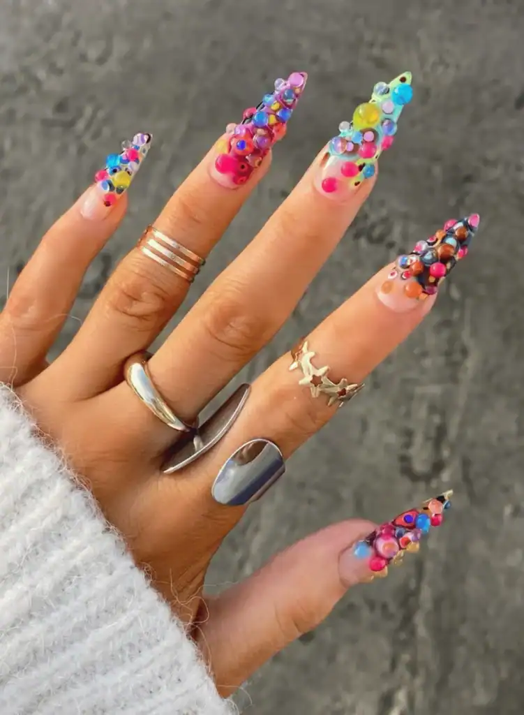 festival nails