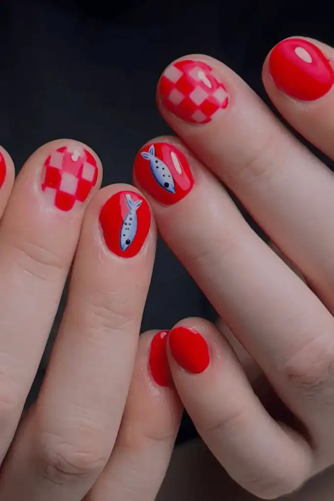 Sardine Girl Summer Nail Ideas