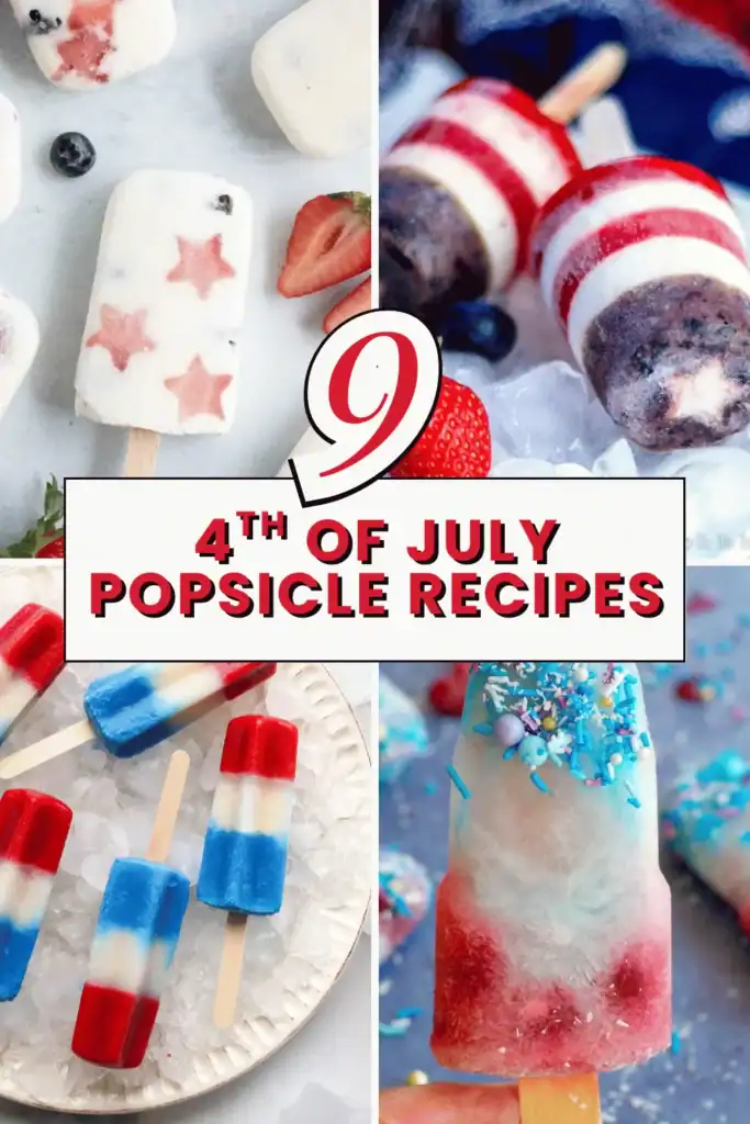 4th of July Popsicle recipes