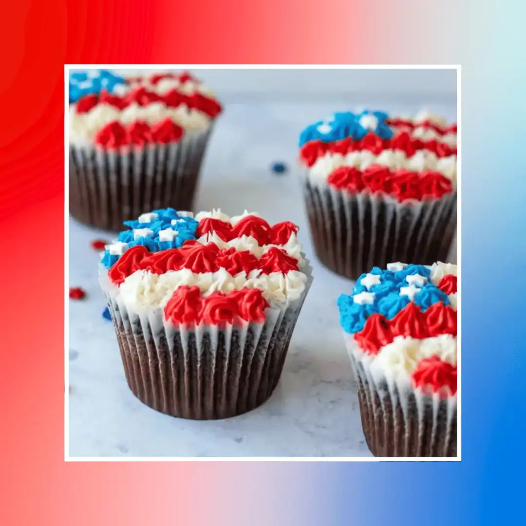 4th of July cupcakes