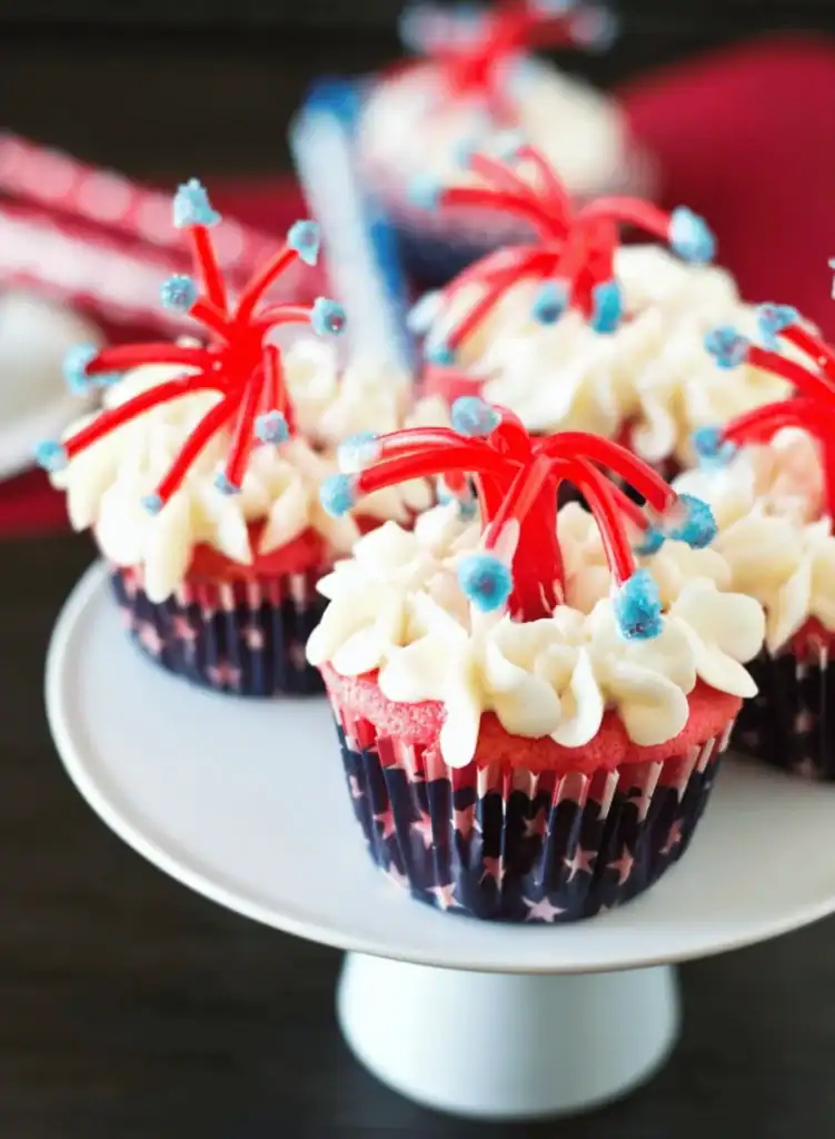 4th of July cupcakes