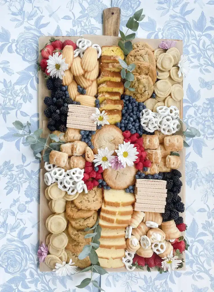 Beautiful Summer Dessert Board