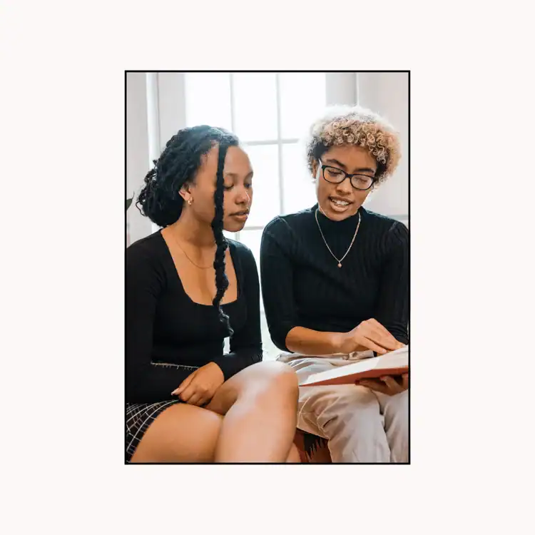 Book-club-young-students-reading-together