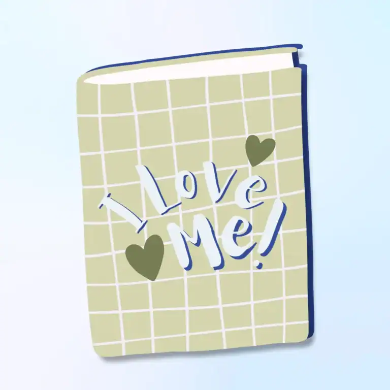 I-love-me-notebook-illustration.-Journal-Prompts-For-Self-Love