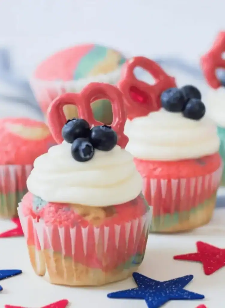 Patriotic cupcakes