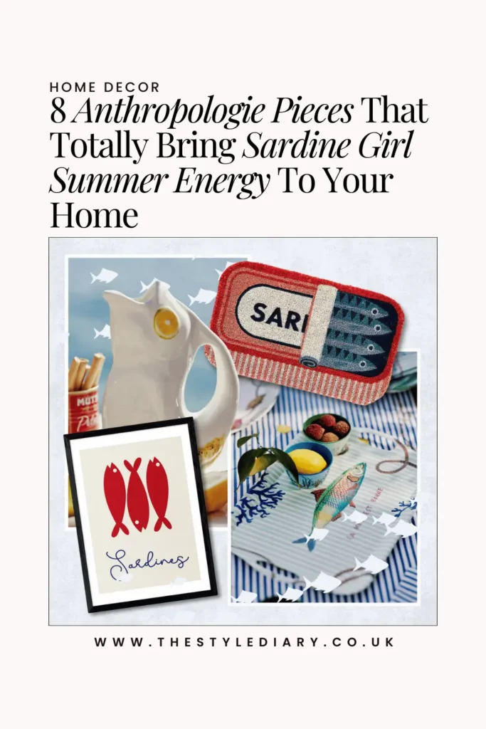 Sardine Girl Summer Homeware Pieces