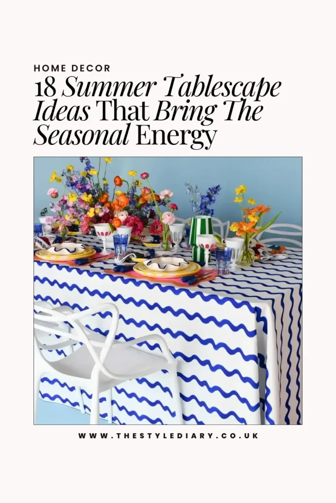 Summer Tablescape Ideas