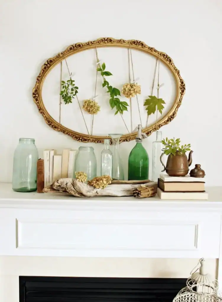 Summer mantel ideas