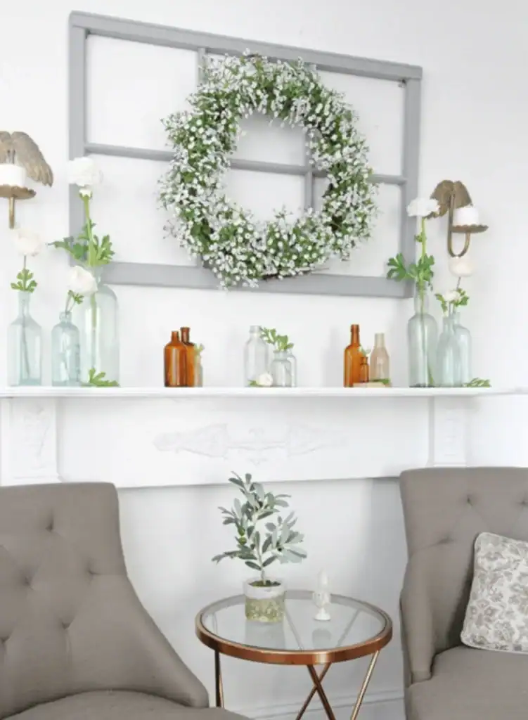 Summer mantel ideas