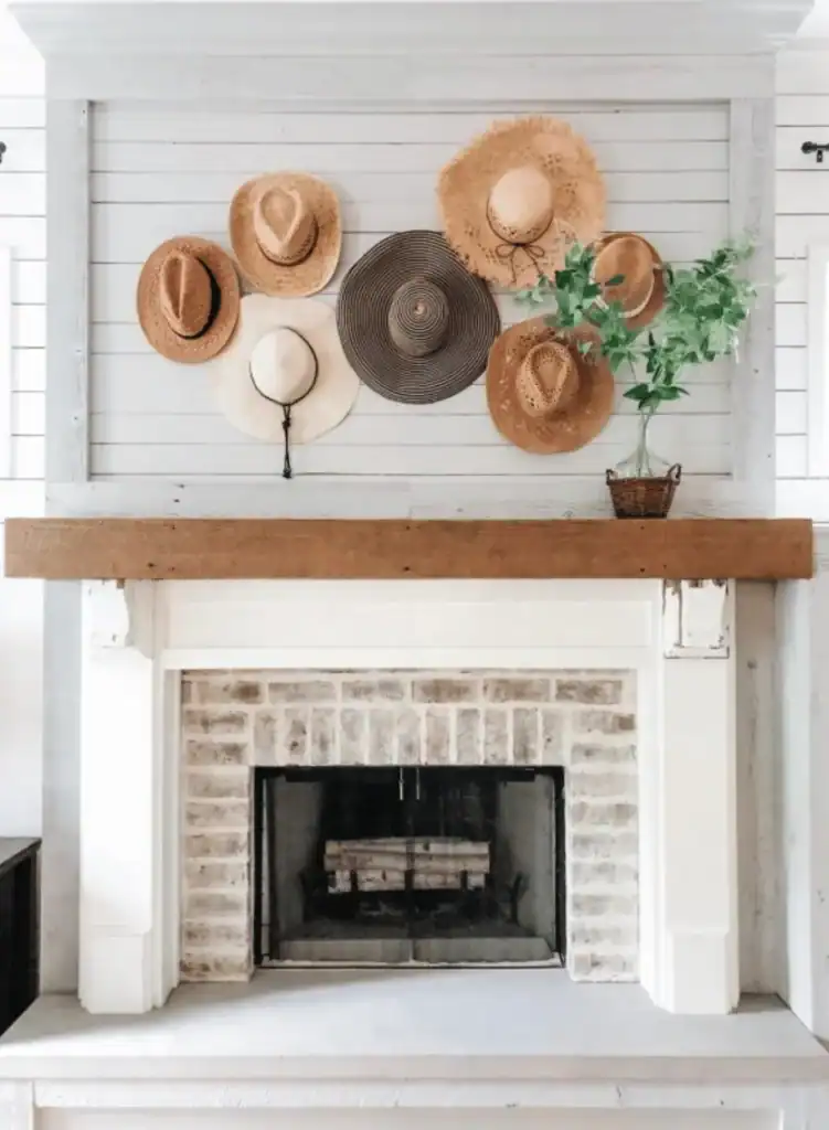 Summer mantel ideas