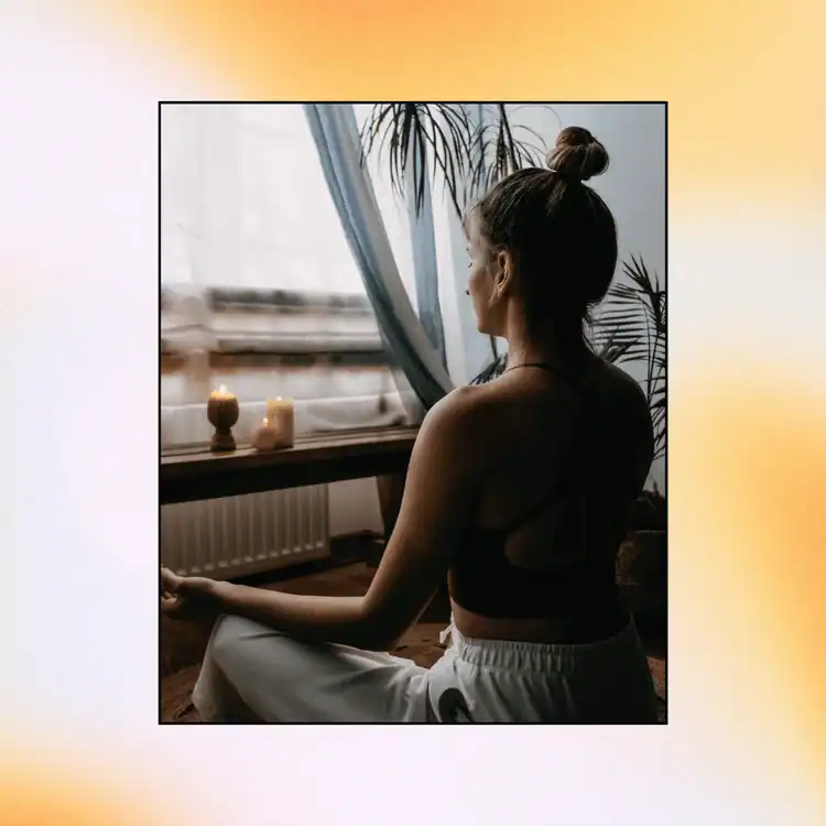 Woman-Meditating-at-Home.-Positive-Affirmations-For-Discipline