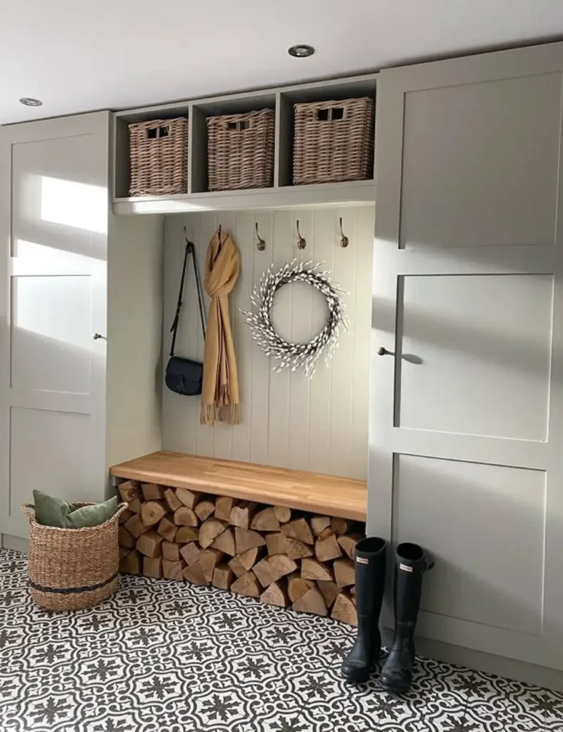 rustic diy mudroom ideas
