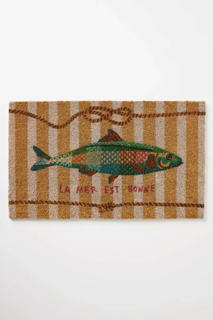 Nathalie Lete Fish Doormat