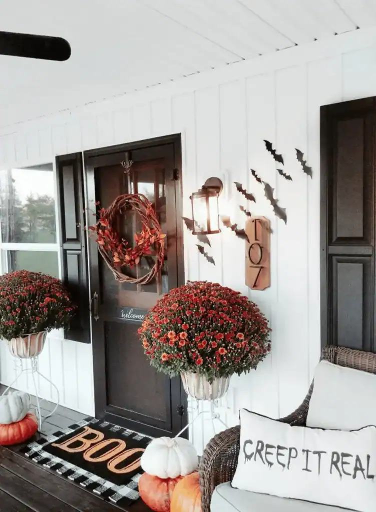 halloween front porch ideas