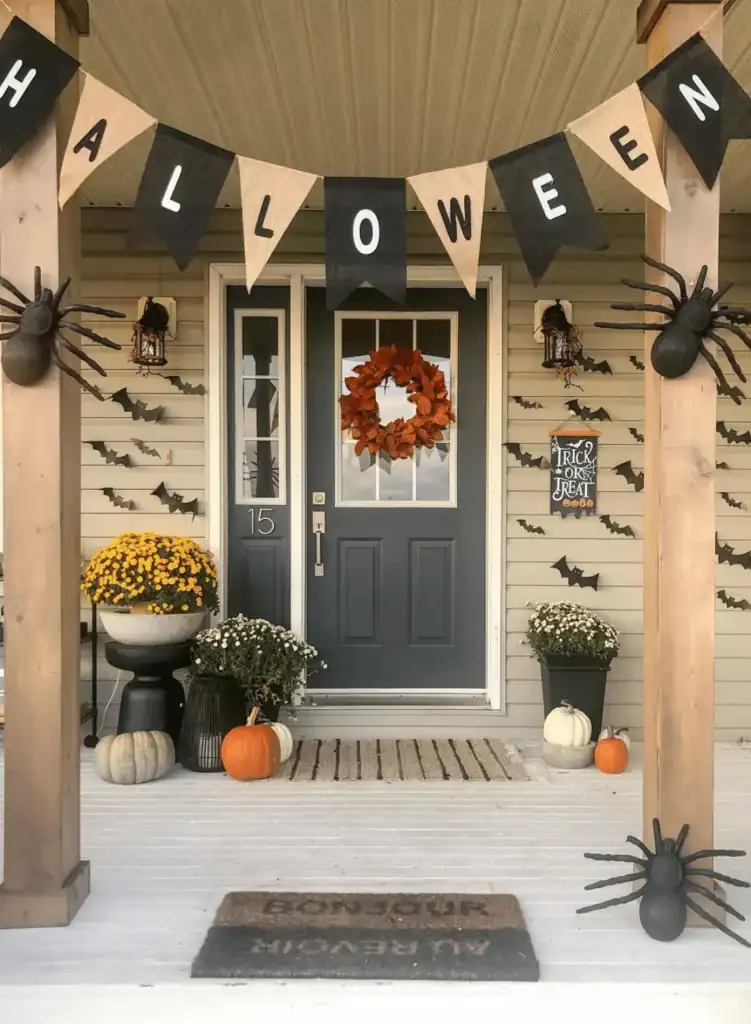 halloween front porch ideas