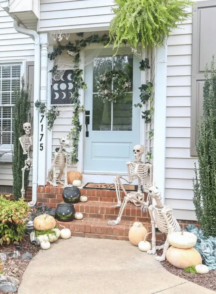 halloween front porch ideas