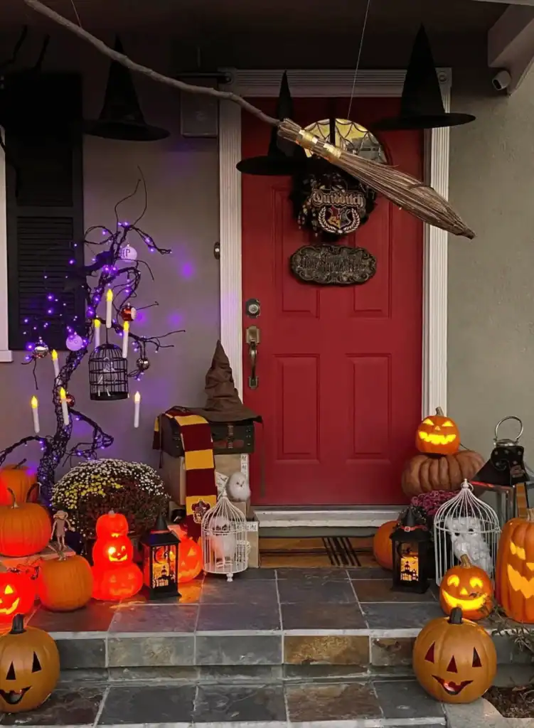 halloween front porch ideas