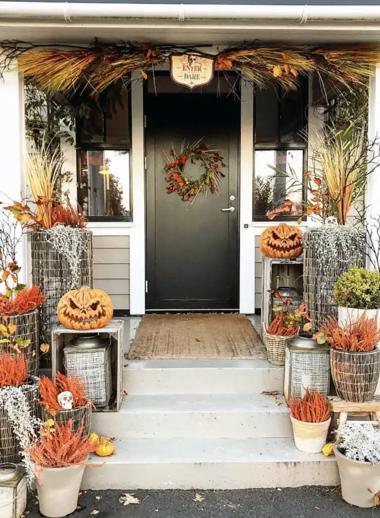 halloween front porch ideas