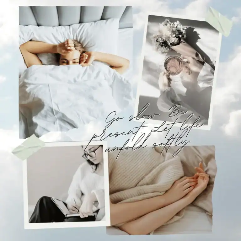 slow living morning routine ideas