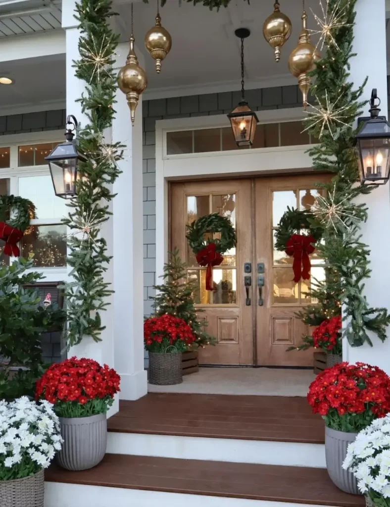 christmas front porch ideas