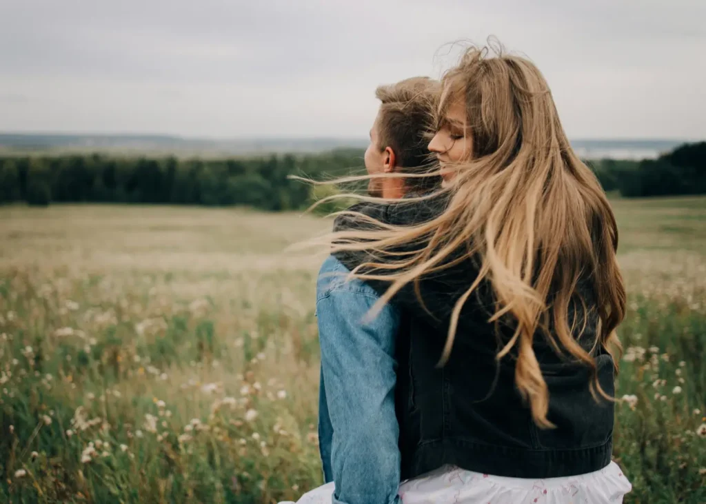 A Female Hugging a Male from Back and Smiling. hobbies for couples