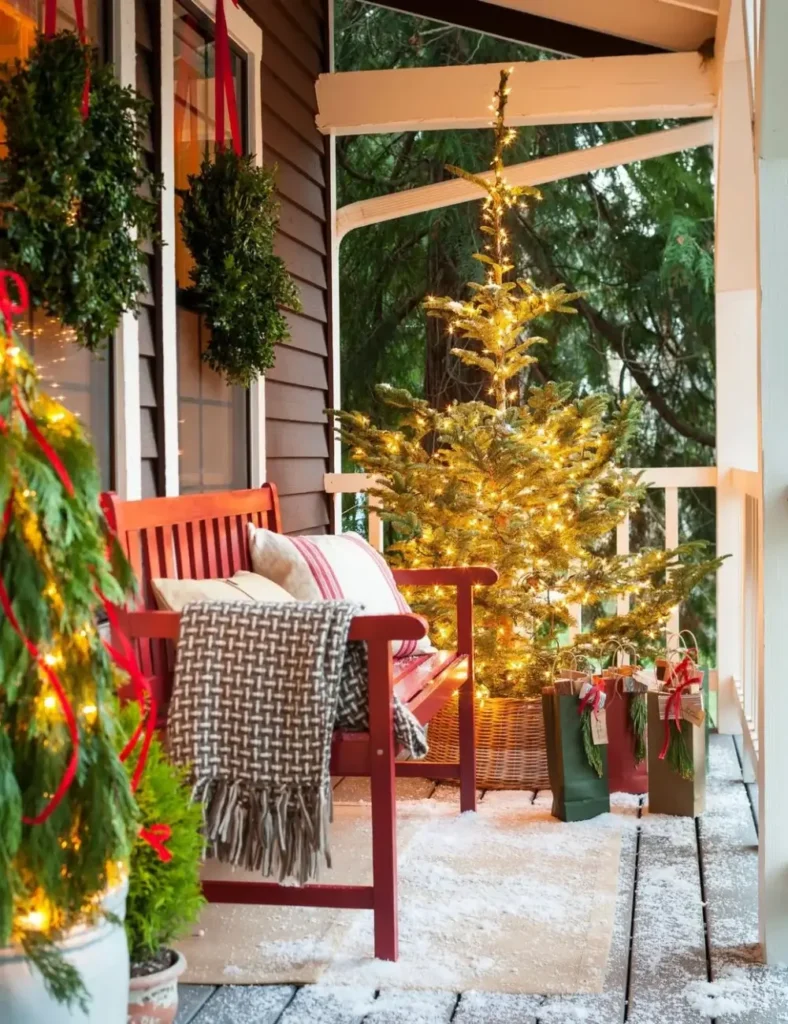 Christmas Front Porch Ideas (2)