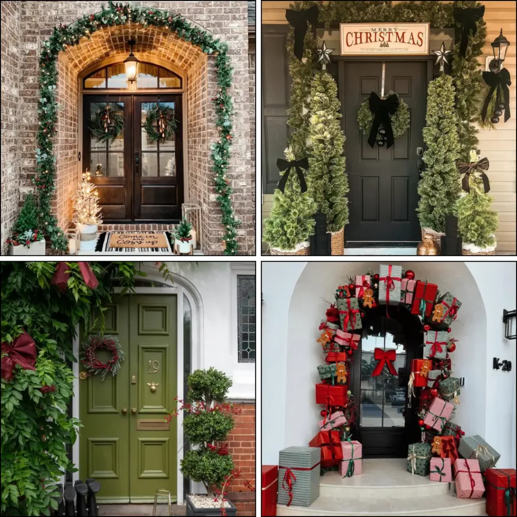 Christmas front porch ideas