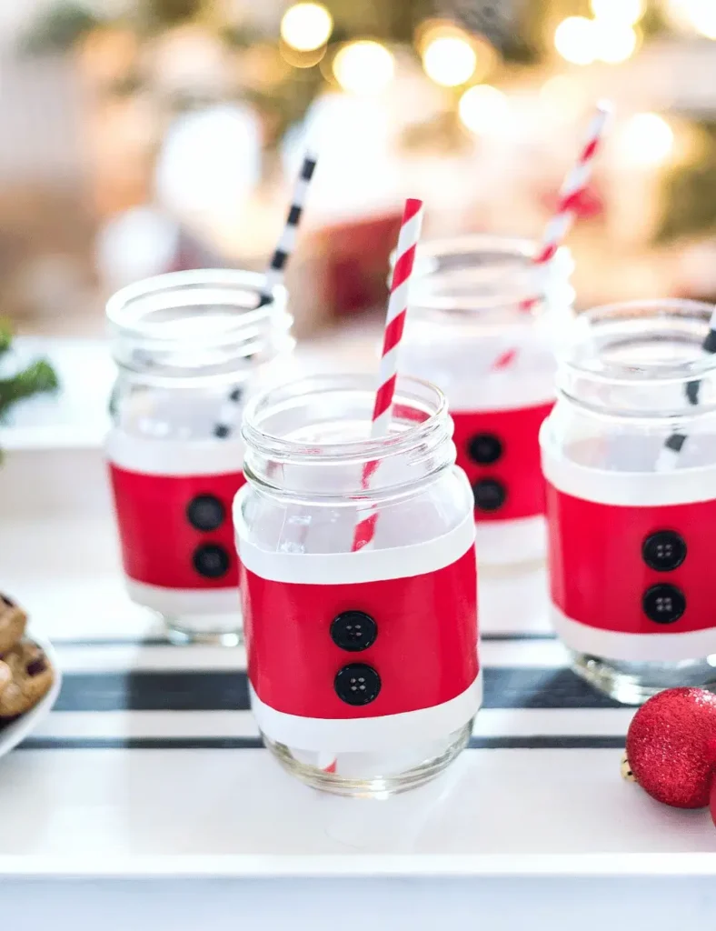 Mason Jar Santa Suit Cozy