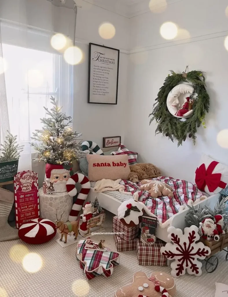 Scandi-inspired Christmas Kids’ Bedroom Ideas