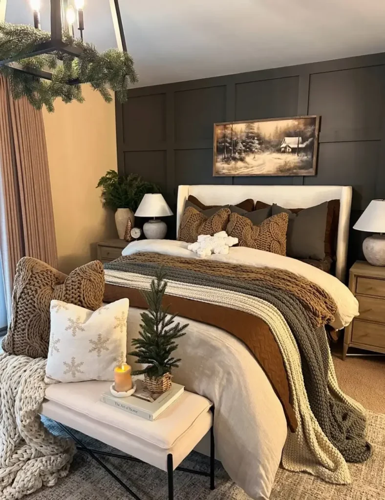 christmas bedroom idea