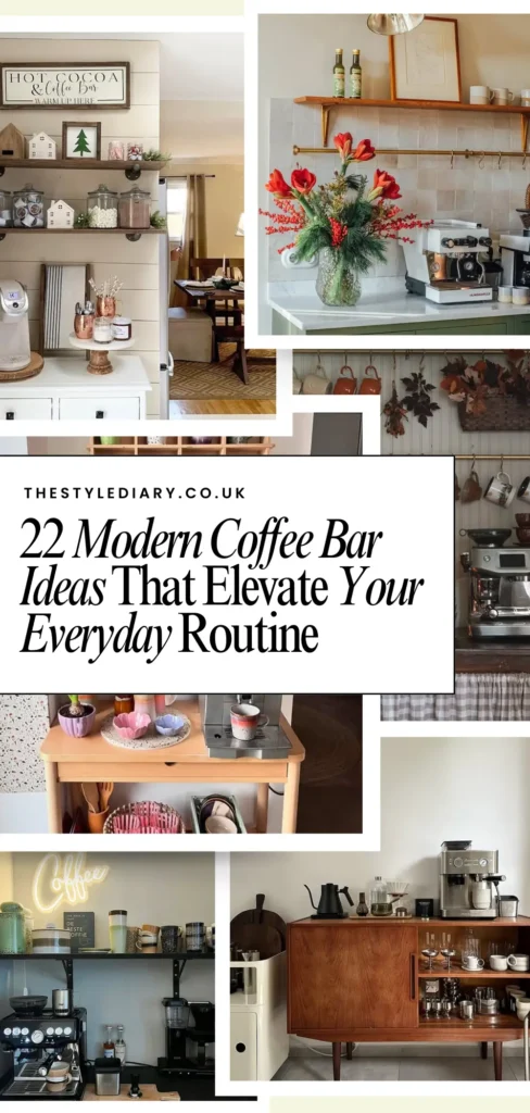 Modern Coffee Bar Ideas