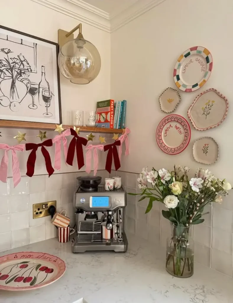 Preppy Coffee Bar Ideas