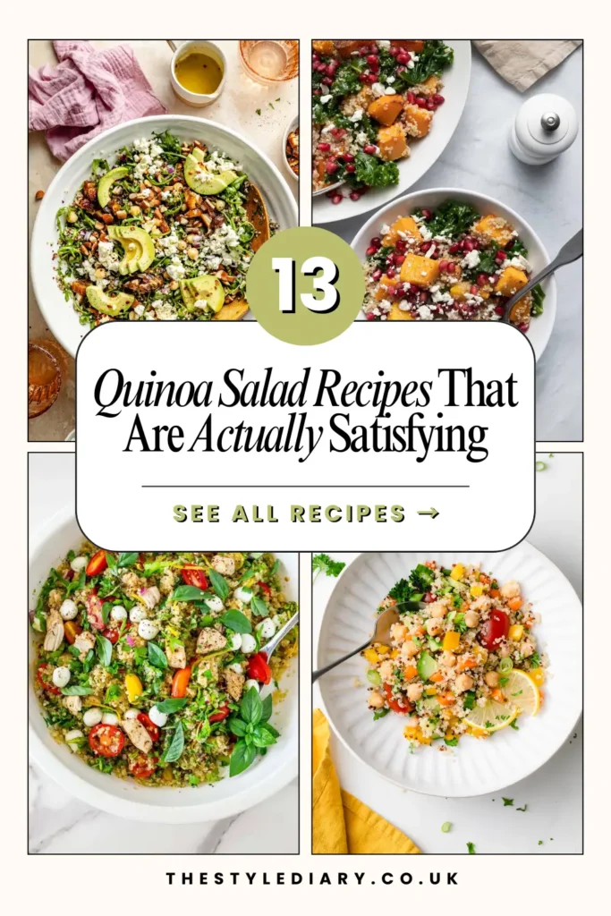 Quinoa Salad Recipes That Are Actually Satisfying