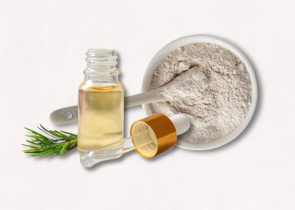 Tea Tree & Clay Spot Mask. Homemade Face Masks For Acne