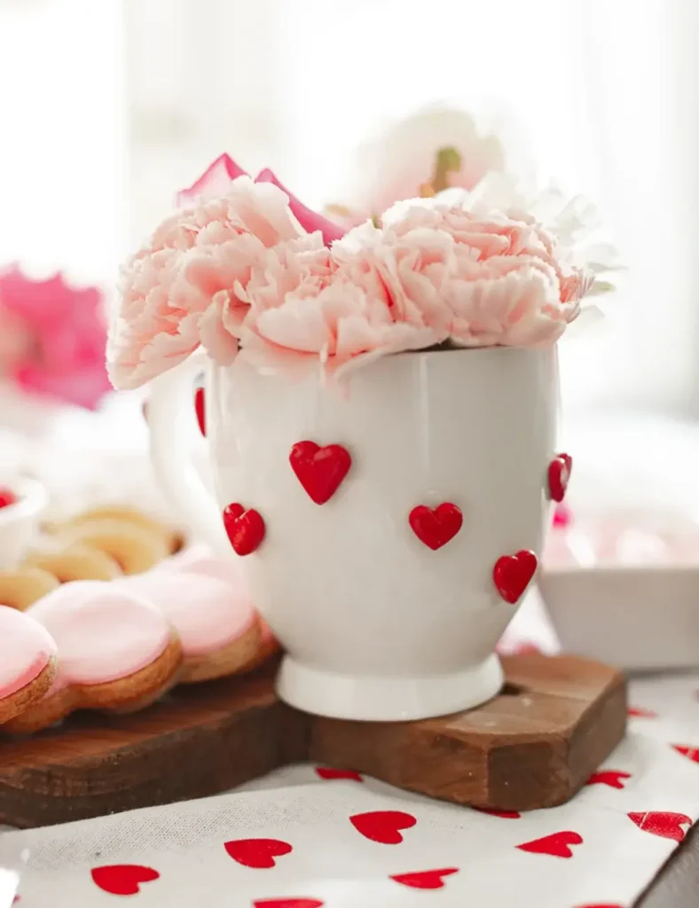 Valentine’s day heart mug
